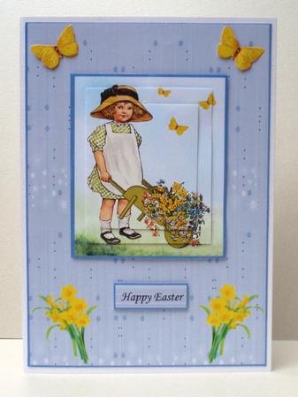 A Barrow of Spring Flowers by Audrey Brown clifford