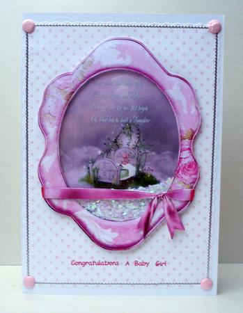 Baby Girl Shaker or Pryamarge by Audrey Brown clifford