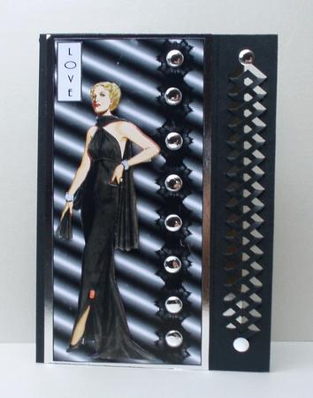 Lady in Black by Audrey Brown clifford