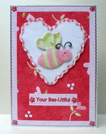 Your Bee-utiful Step by Step Card by Audrey Brown clifford