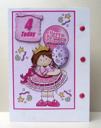 Happy Birthday Princess,3,4,5 Today Step by Step by Audrey Brown clifford