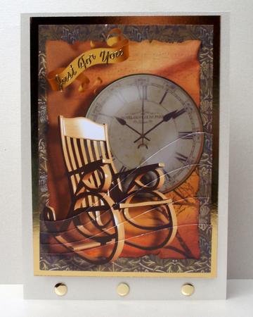Old Time Rocker Wave Stacker Card by Audrey Brown clifford