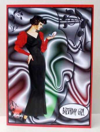 Lights on Black Satin by Audrey Brown clifford