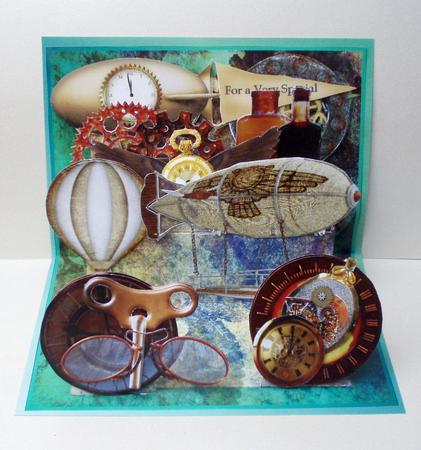 Pop & Slot - Time Travel / Father's Day by Audrey Brown clifford