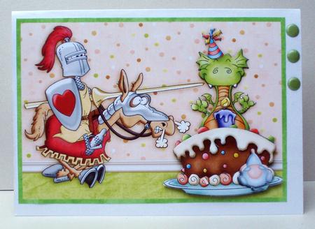 The Middle Ages Part 1 Humorous Topper & Decoupage by Audrey Brown clifford