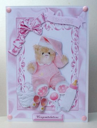 Congrats! a Baby Girl by Audrey Brown clifford