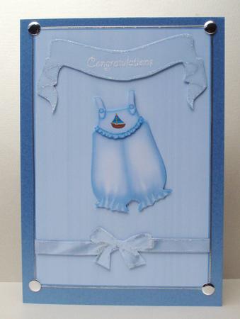 Baby Boy Congratulations by Audrey Brown clifford
