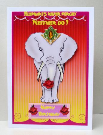 Elephants Never Forget by Audrey Brown clifford