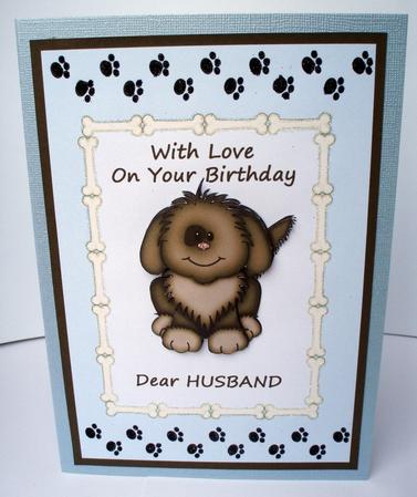 Puppy Dog - Husband by Audrey Brown clifford