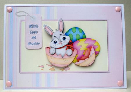 Just Hatched Card Front by Audrey Brown clifford