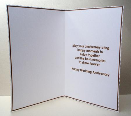 Wedding Anniversary Insert 2 by Audrey Brown clifford