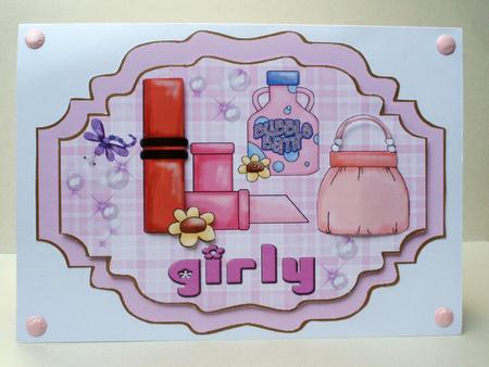 Make-up & bags Decoupage Topper by Audrey Brown clifford