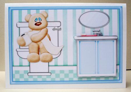 Potty Friend Sheet 1 Birthday or Get Well by Audrey Brown clifford