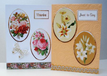 Floral Toppers by Audrey Brown clifford