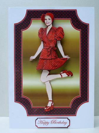 Red Polka Dot by Audrey Brown clifford