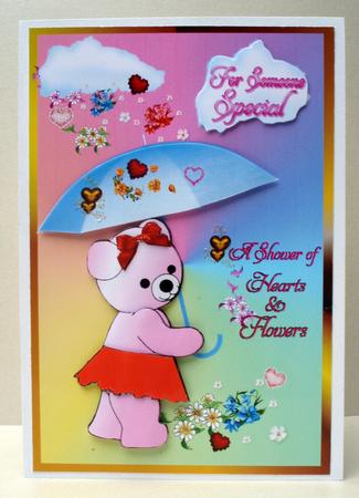 Shower of Hearts and Flowers by Audrey Brown clifford