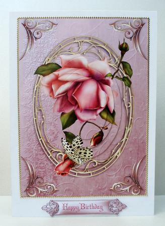 Rose Blush with Oval Pyramage by Audrey Brown clifford