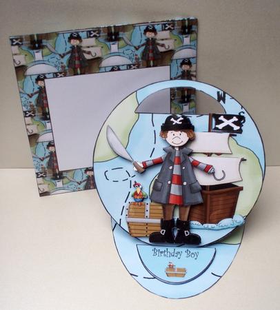 Ahoy There Cut Out Oval Easel Kit by Audrey Brown clifford