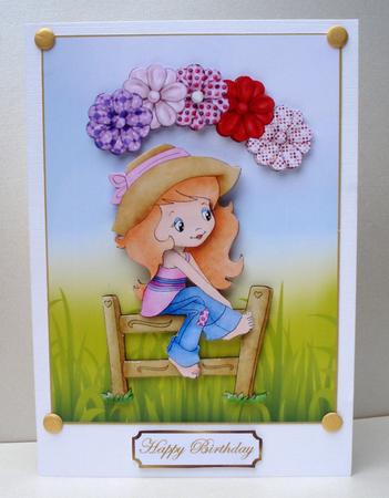 Flower Girl by Audrey Brown clifford
