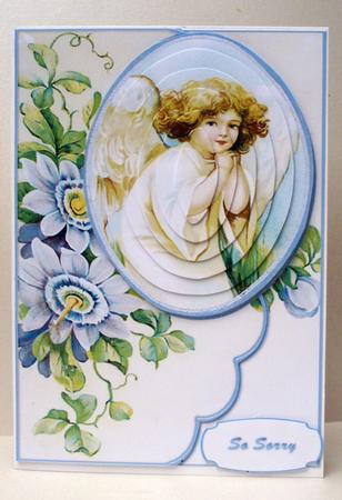 Cute Angel Pyramid by Audrey Brown clifford