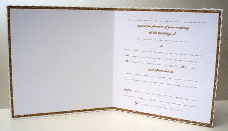 Wedding Invitation Insert 1 by Audrey Brown clifford