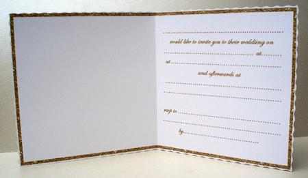 Wedding Invitation Insert 2 by Audrey Brown clifford