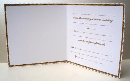 Wedding Invitation Insert 3 by Audrey Brown clifford