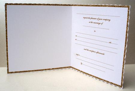 Wedding Invitation Insert 4 by Audrey Brown clifford