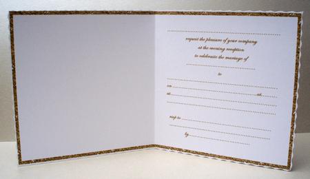 Evening Invitation Insert 1 by Audrey Brown clifford