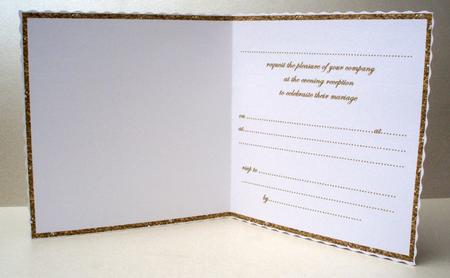 Evening Invitation Insert 2 by Audrey Brown clifford