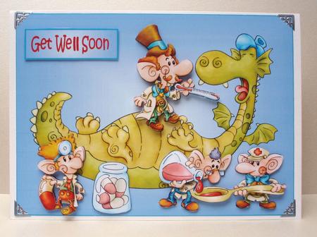 The Poorly Dragon by Audrey Brown clifford