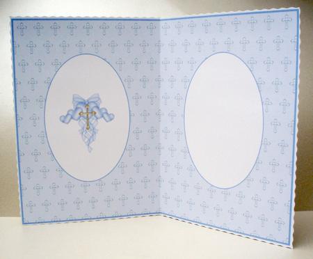 Baby Boy Christening Insert 5 by Audrey Brown clifford