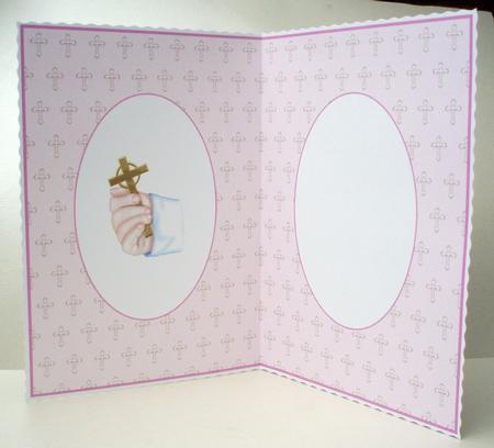 Baby Girl Christening Insert 3 by Audrey Brown clifford
