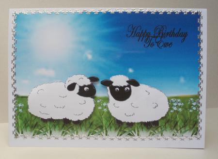 Birthday Sheep by Audrey Brown clifford