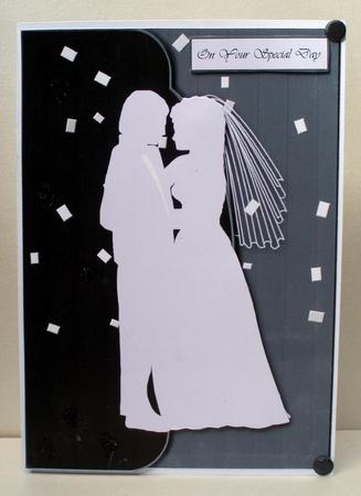 Confetti Envelope Card by Audrey Brown clifford