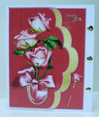 Sweet Roses and Pearls by Audrey Brown clifford