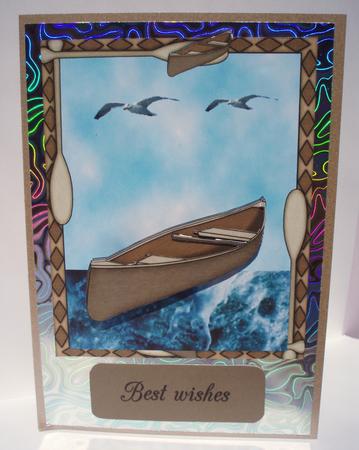 Lonely Canoe by Audrey Brown clifford