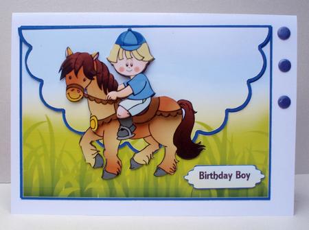 Birthday Boy Pony by Audrey Brown clifford