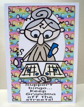 Support Bingo by Audrey Brown clifford