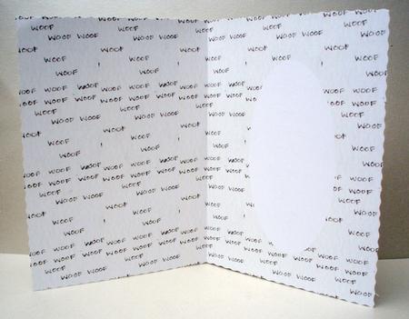 Woof Woof Insert by Audrey Brown clifford