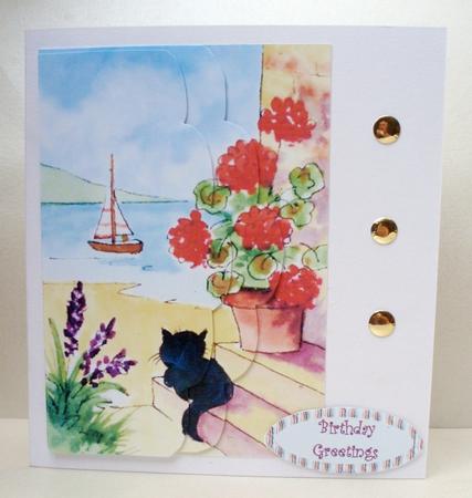 Cat by the Sea by Audrey Brown clifford