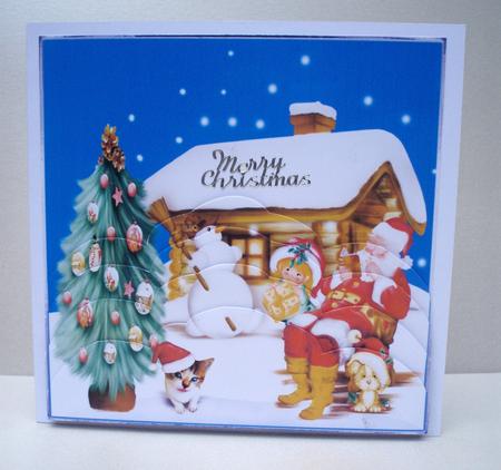 Christmas with Santa by Audrey Brown clifford
