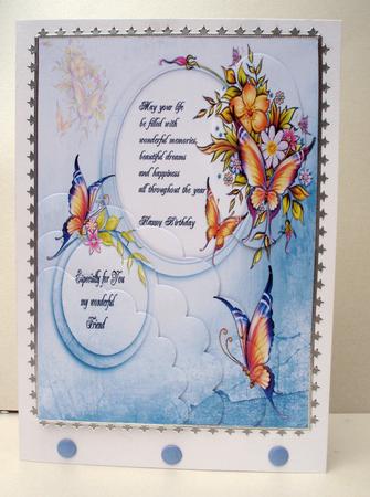 Wonderful Friend 7x5 by Audrey Brown clifford