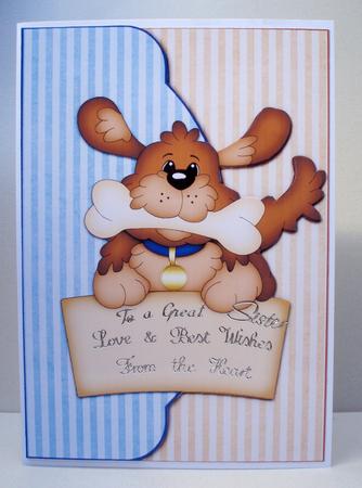 Messenger Envelope Card by Audrey Brown clifford