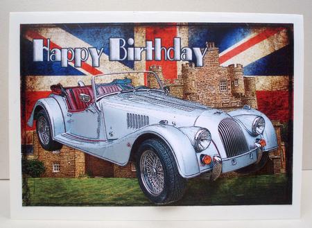 Morgen Roadster Style Card Front. Featured Gallery Photo