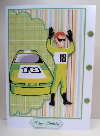 Racing Car Guy by Audrey Brown clifford