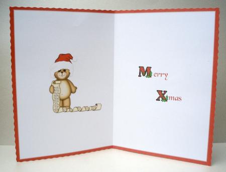 Christmas List Insert by Audrey Brown clifford