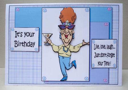 Mabel Says Live, Laugh, Love Decoupage by Audrey Brown clifford