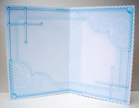Flirty Frocks in Turquoise A5 Insert by Audrey Brown clifford