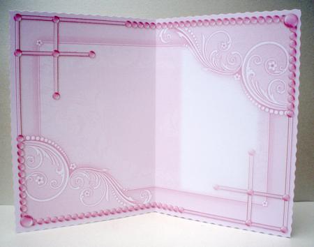 Flirty Frocks in Pink A5 Insert by Audrey Brown clifford